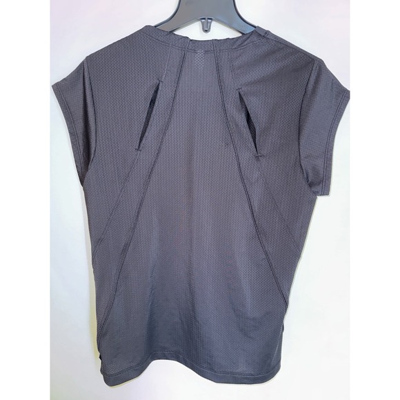 Athleta Allyson‎ Felix Legend Black Short Sleeve Tee Size Extra Large - Picture 2 of 4